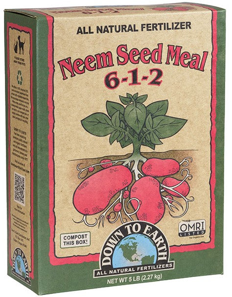 Down To Earth Neem Seed Meal 5 lb 6-1-2