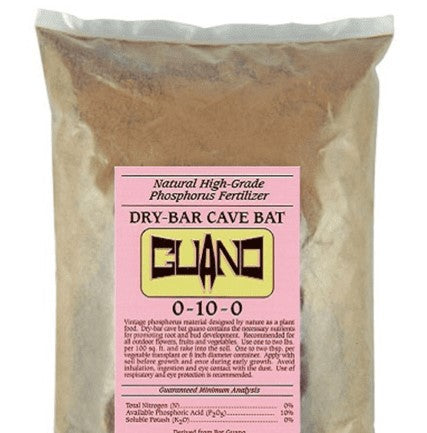 Dry Bar Cave Bat Guano 10 lb – Kineo's Garden Center