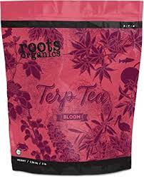 Roots Organics Terp Tea Dry Nutrient Line